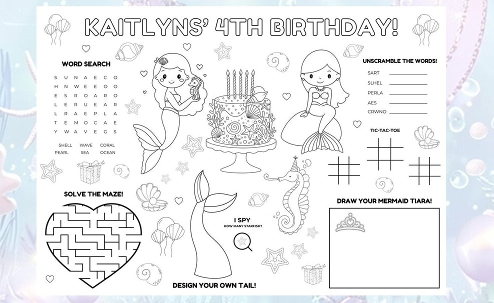 Custom Activity Sheets (12)