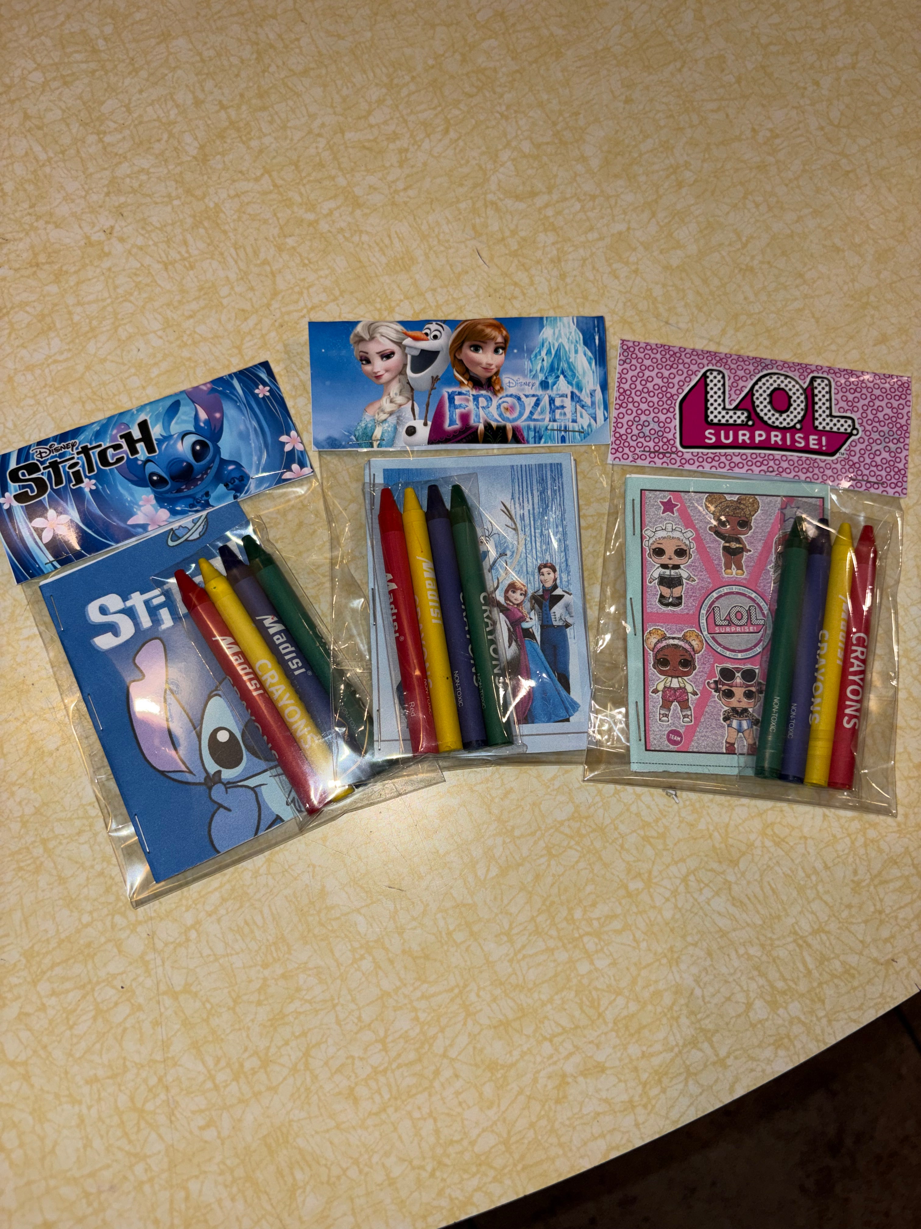 Mini Coloring Book Packs