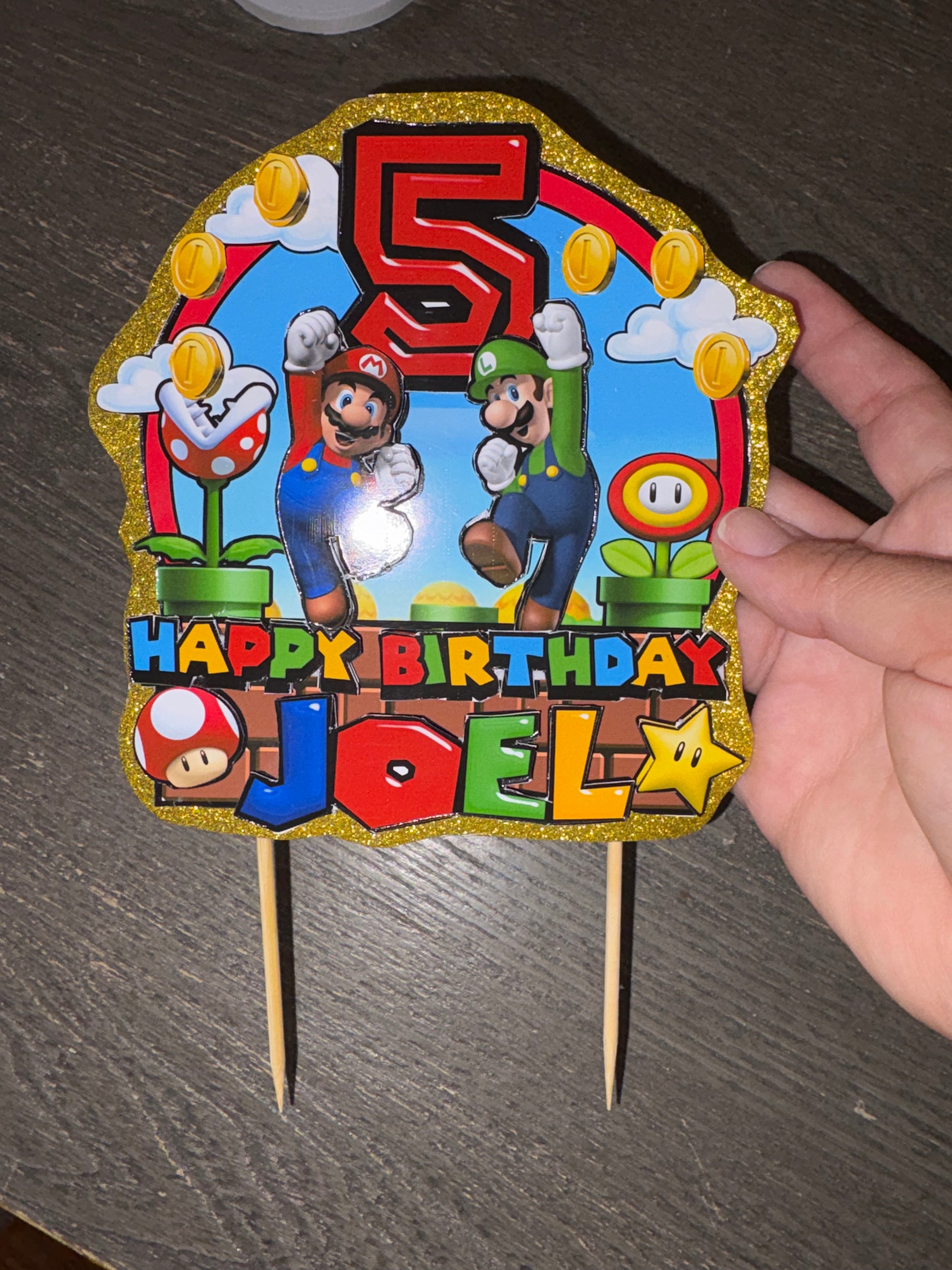 3D Cake Topper