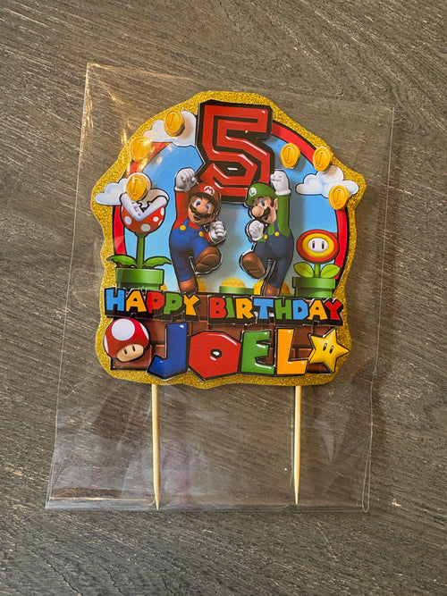 3D Cake Topper