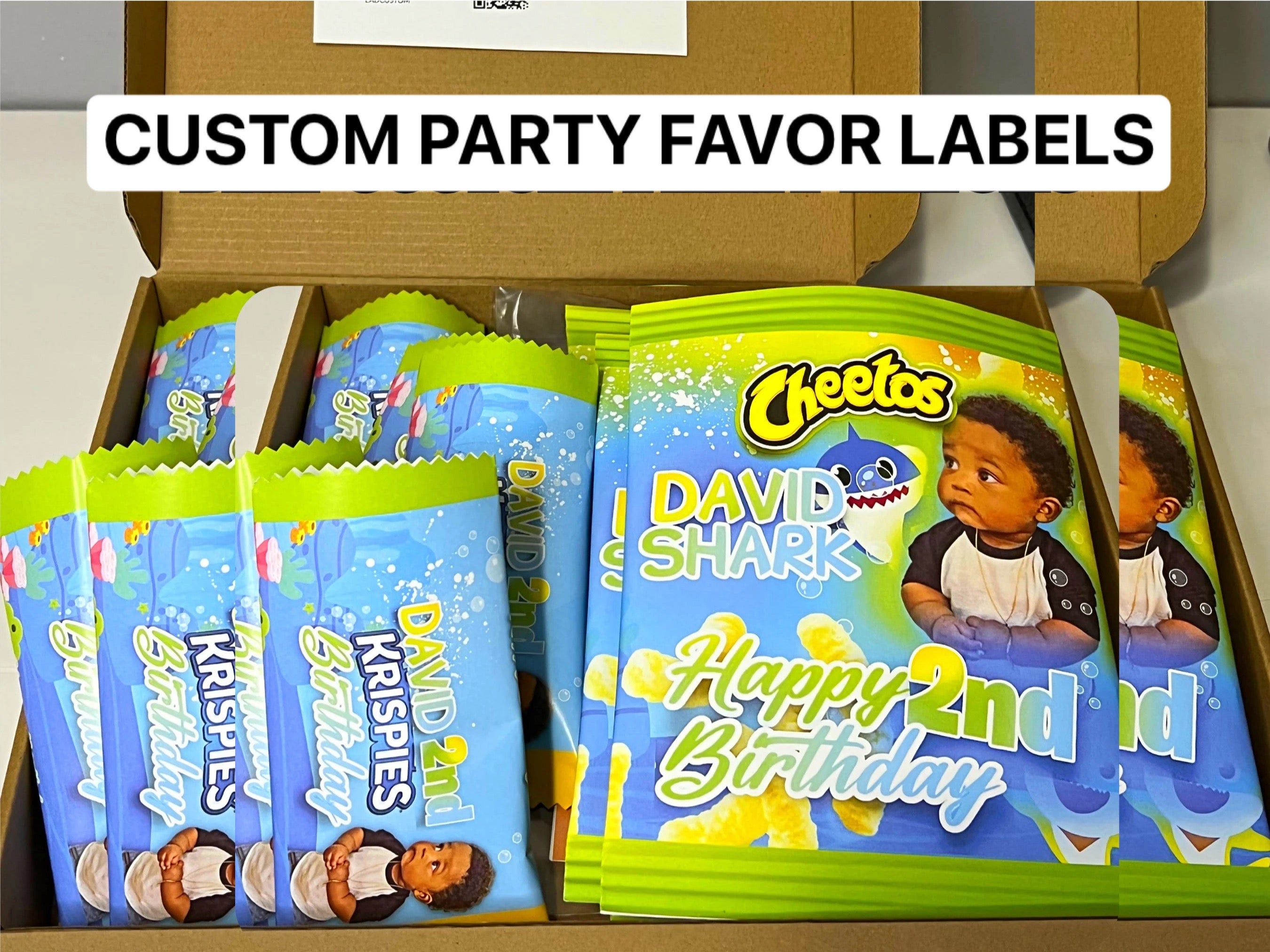 Custom Party Favor LABELS ONLY