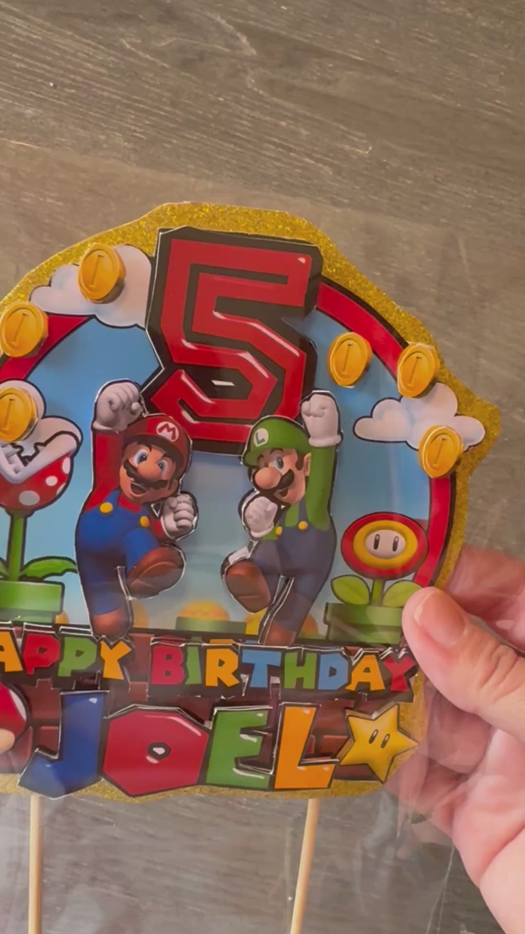 3D Cake Topper